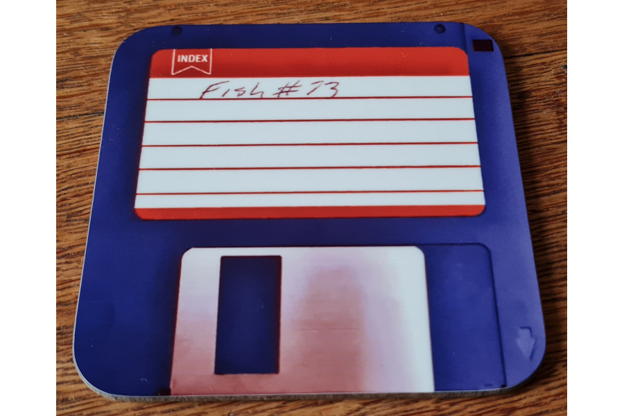 Amiga Floppy Disk Drinks Coasters / Mats